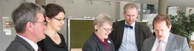 Anschauungsunterricht für Landtagsabgeordneten an CVB-Schule