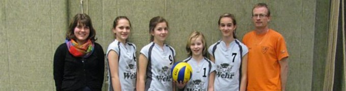 CVB-Volleyballspielerinnen 3. Sieger